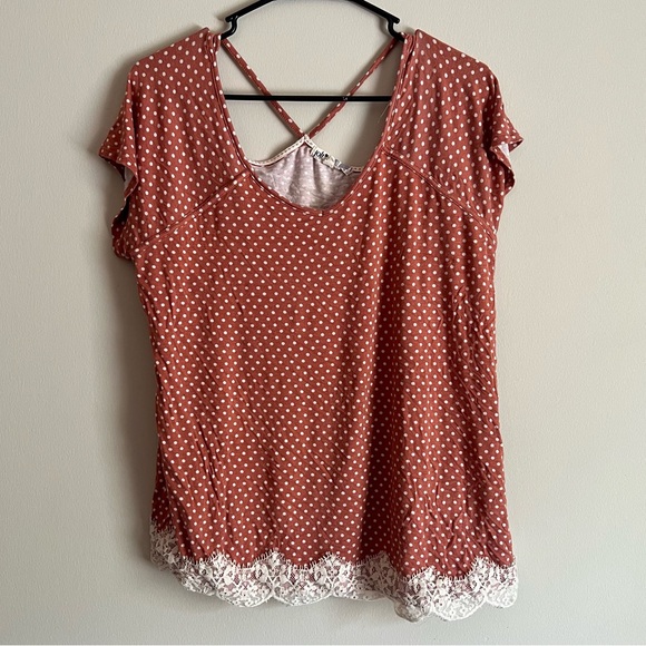Jolt. Juniors XL Polkadot Top - Picture 1 of 6